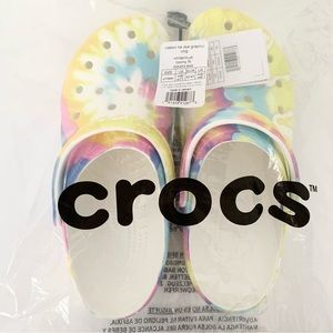 Crocs Classic Tie Dye Clogs Unisex M9/W11